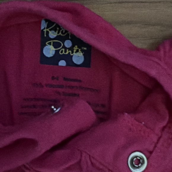 Kickee Pants Baby Girls 0-3 Months Button Up Sleeper Ohh La La Ruffle Romper - Picture 4 of 5